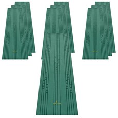 Songwol 松月 新款超細纖維31毛巾10p+手巾, 綠色, 1套