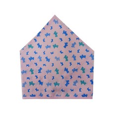 플리에 아동용 강아지무늬 두건 1개