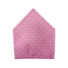 플리에 아동용 하트땡땡이 두건