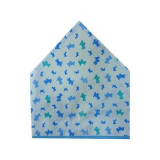 플리에 아동용 강아지무늬 두건 1개