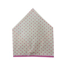 플리에 아동용 핑크하트 두건