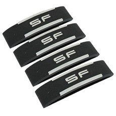 삼진퍼스트 매치 도어가드 4p, 블랙, 1개