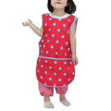 도트레코드 핫핑도트 민소매 놀이복, 핑크
