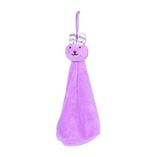 이코디 토끼 주방수건, 퍼플, 1개