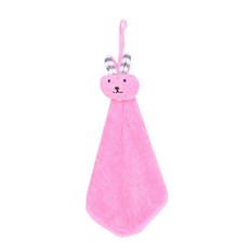이코디 토끼 주방수건, 핑크, 1개