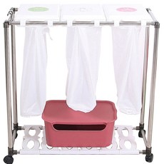 LIVING HAPPY 再生單獨的收藏盒白色3P +單獨的收藏袋100張, 混色, 1個