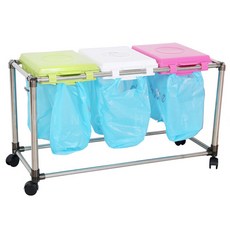 LIVING HAPPY 迷你分揀盒 3P+100 個分隔袋, 混色, 1個