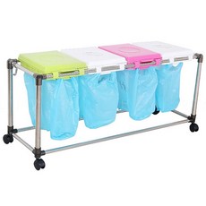 LIVING HAPPY 迷你分揀盒4P+100個分離袋, 混色, 1個