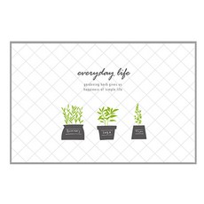 인터그레이스 주방아트보드 허브그린, 1개