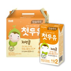 앱솔루트 첫두유 자연콩 2단계 190ml, 1박스