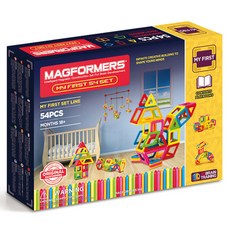 MAGFORMERS 我的第一套積木套裝 54p