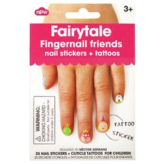 NPW手指美甲貼紙 Friends童話, 10克, 1個