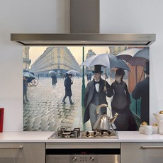 Integrity廚房藝術板 下雨的巴黎, 1個