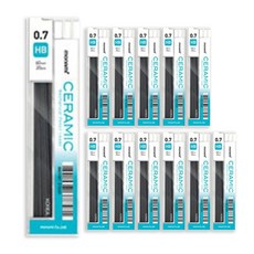 monAmi 陶瓷自動鉛筆筆芯 HB, 0.7mm, 12個