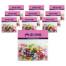 Uniart 2000形狀珠子, 44, 10片