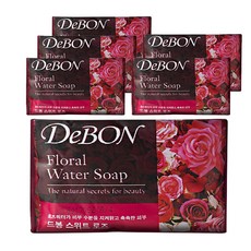 드봉 목욕 비누 스위트 로즈, 140g, 6개입