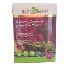 REPTI ZOO 平板型陶瓷加熱器 100W DL180100, 1個