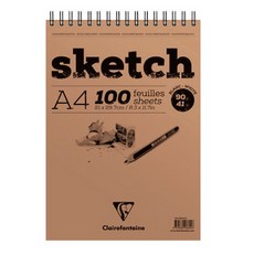 Clairefontaine 速寫本, A4, 100張, 1本