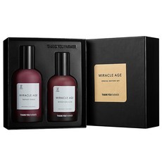 THANK YOU FARMER Miracle Age保濕緊緻護膚2件組, 1組