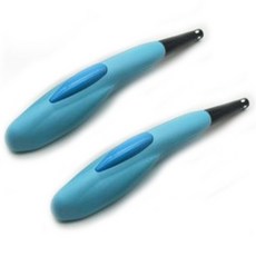 블럭마트 고급 캔들라이터 가스점화기, 블루, 2개입