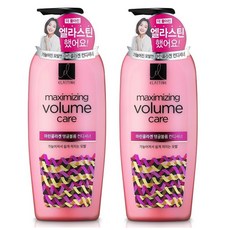 엘라스틴 마린콜라겐 탱글볼륨 컨디셔너, 600ml, 2개