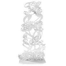 BleuPaon 葡萄紅酒架, 白色, 1個