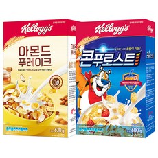 켈로그 콘푸로스트 + 아몬드 후레이크, 1개