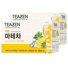 티젠 레몬 마테차, 1.2g, 1.2g, 20개입