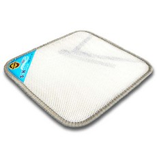 쥬빌리통상 에어메쉬 스쿨 야자 쿨방석, 그레이