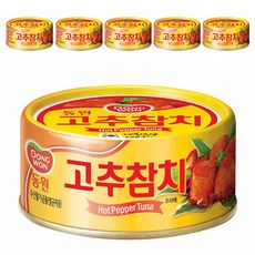 동원 고추 참치, 100g, 6개