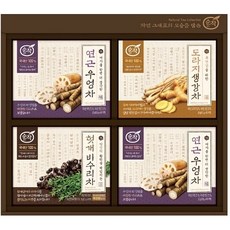 순작 원물차 이야기 2호 선물세트 + 쇼핑백, 1세트