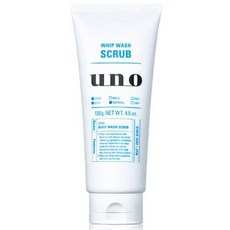 uno 男士清涼磨砂泡沫洗面乳, 130g, 1條