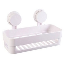 아울리빙 주방 깔끔이 흡착 선반, 화이트, 1개