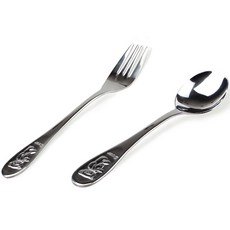 블룸엣홈 해피 아동용 스푼 포크 2개입, 1개