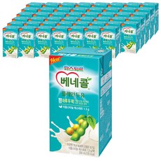 파스퇴르 베네콜 플레인 두유, 200ml, 48개