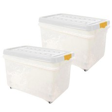 SC Living Club生活收納箱, Natural, 2個