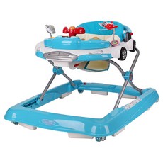유토이 자동차 걸음마 보행기, 블루, 1개