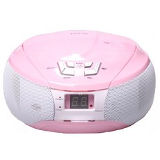 LOTTE 樂天 多功能手提式CD音響, P-306, 粉色的
