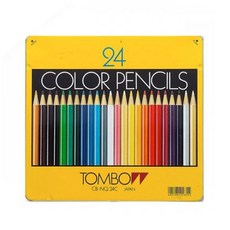 Tombow 蜻蜓牌 專業用色鉛筆, 24 種顏色, 數量]無選項