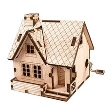 영공방 오르골 스위트홈 입체퍼즐, 혼합색상, 1개