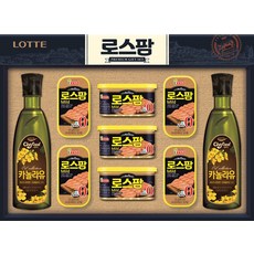 롯데웰푸드 엔네이처 혼합 통조림 선물세트 L-2호 + 쇼핑백, 1세트