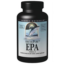 Source Naturals 아틱퓨어 EPA 오메가-3 레몬 맛 500mg 소프트젤, 30개입, 1개, 30정
