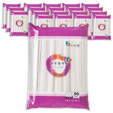 LIVINGWELL 木筷, 50入, 20袋