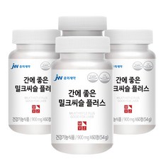JW중외제약 간에 좋은 밀크씨슬 플러스, 4개, 60정