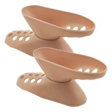 Yeeun綜合高跟鞋收納盒, 2個, 棕色