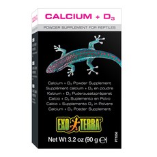 엑소테라 파충류 칼슘 비타민 D3 영양제, 1개, 90g