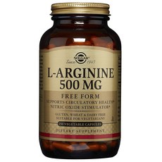 솔가 L-아르기닌 500mg 베지터블 캡슐, 250정, 1개