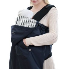 PEEKARA 孩童揹帶防風斗篷, 海軍藍