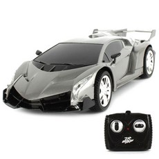 ETS 1:24 스케일 무선 RC카 마하 C, 실버, 1개