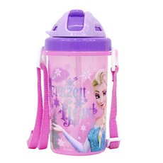 디즈니 겨울왕국 슬라이드빨대물통, 랜덤 발송, 320ml